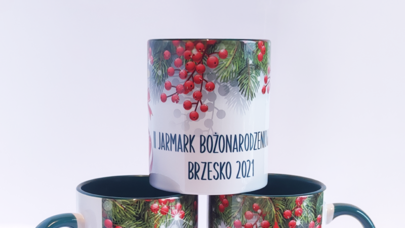 Kubki pamiątkowe z II Jarmarku Bożonarodzeniowego