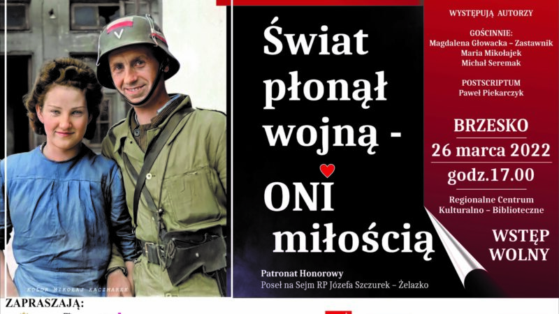 Koncert „Świat płonął wojną – oni miłością” – 26.03.2022, godz. 17:00