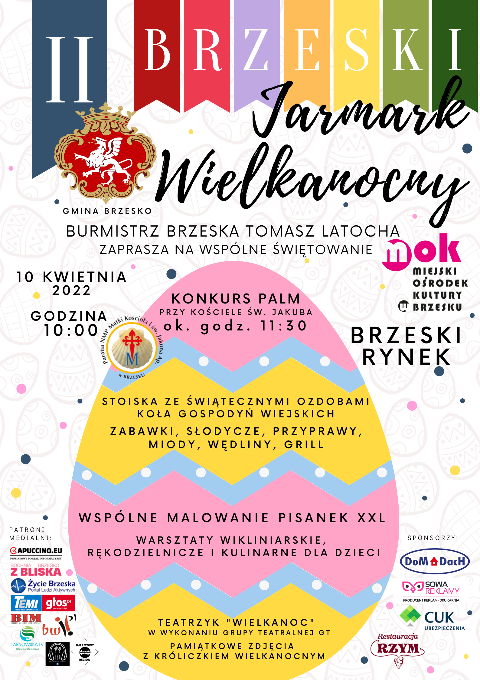 II Brzeski Jarmark Wielkanocny – 10.04.2022