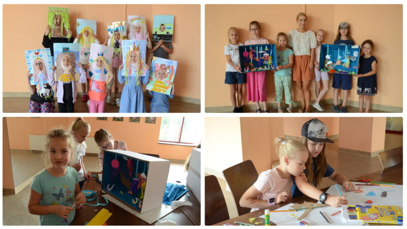 Wakacyjne zajęcia plastyczne 🖌🖍✂