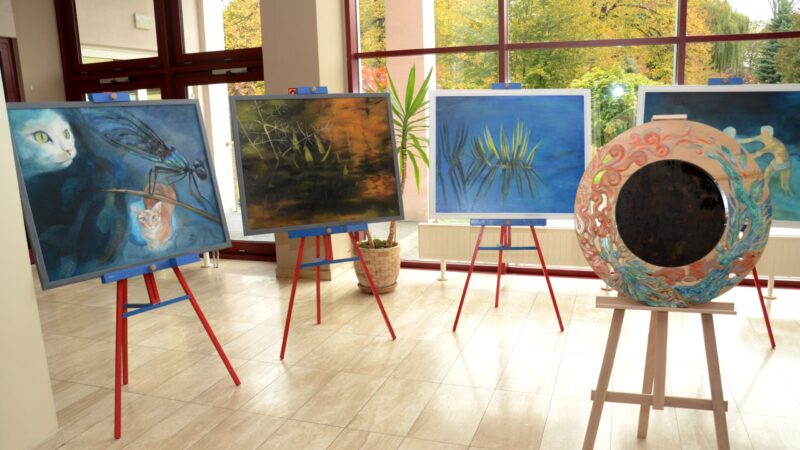 Wystawa prac Agnieszki Kapturkiewicz i koncert Piotra Poloka – 22 października 2022