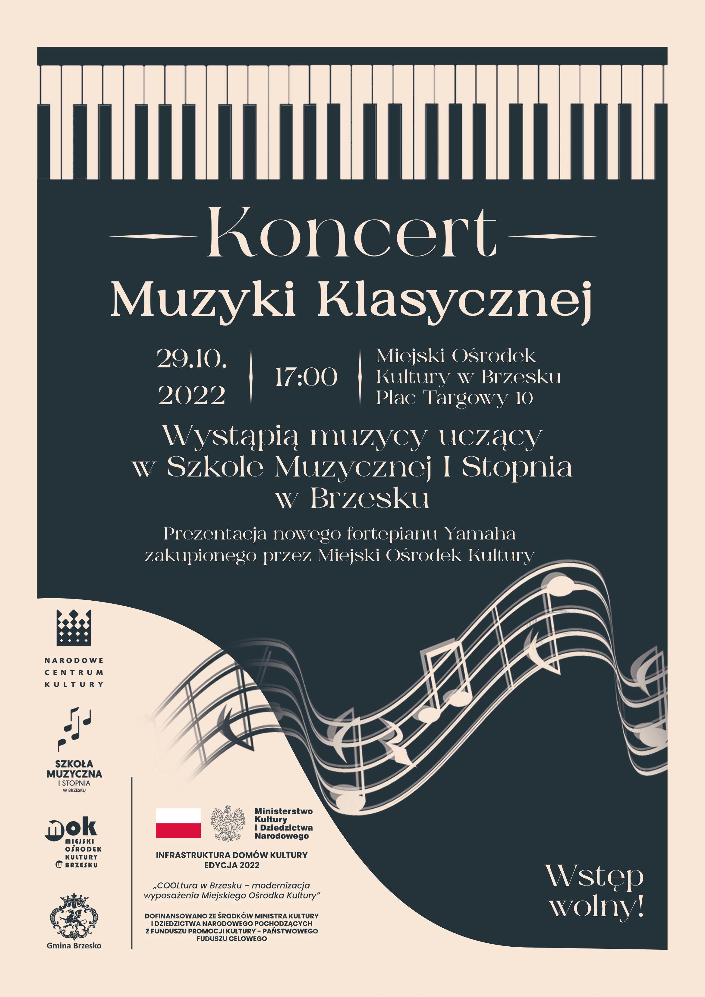 Koncert Muzyki Klasycznej – 29 października 2022