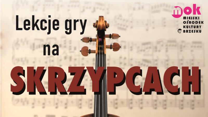 Zajęcia z gry na skrzypcach