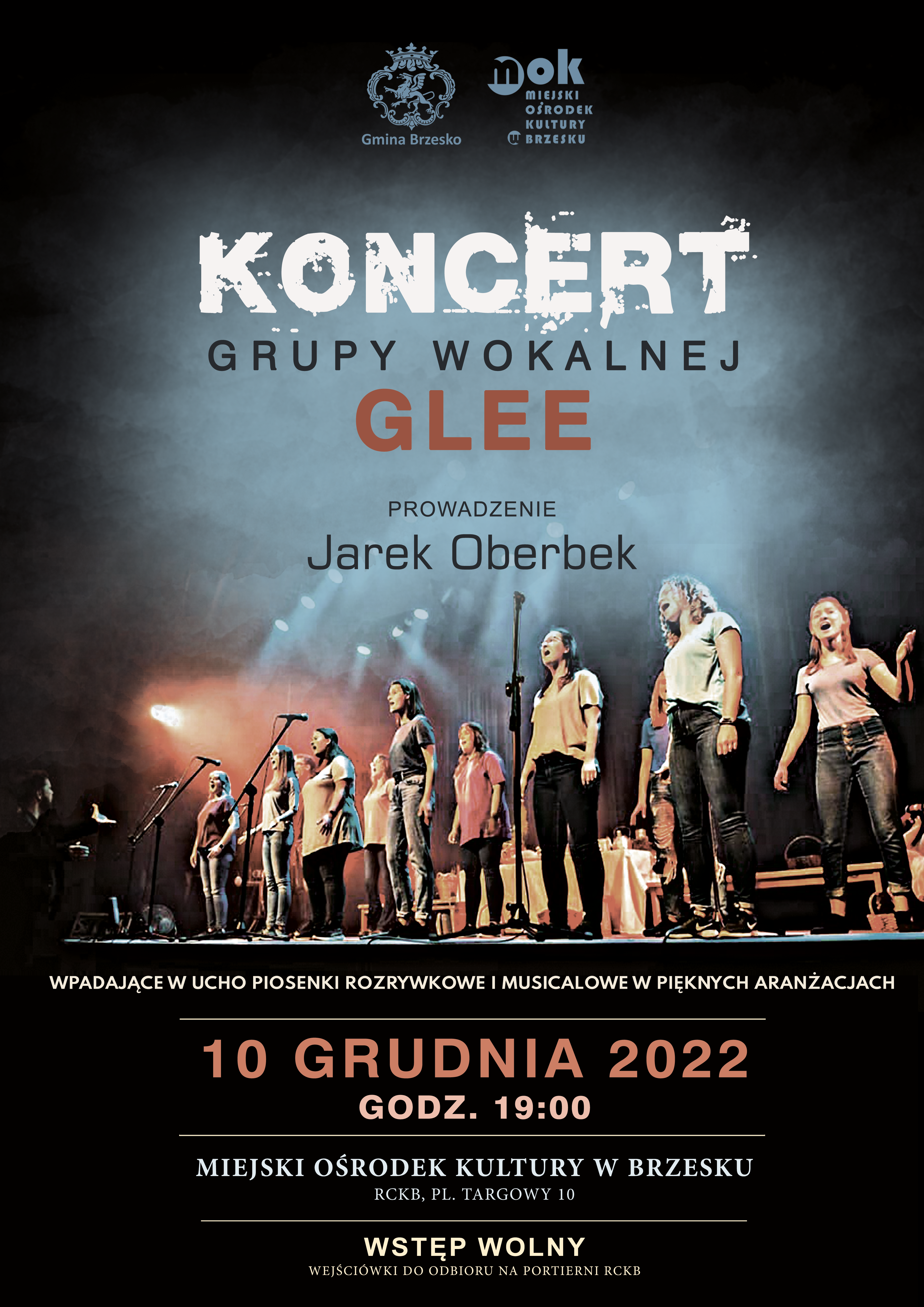 Koncert grupy GLEE – 10 grudnia 2022