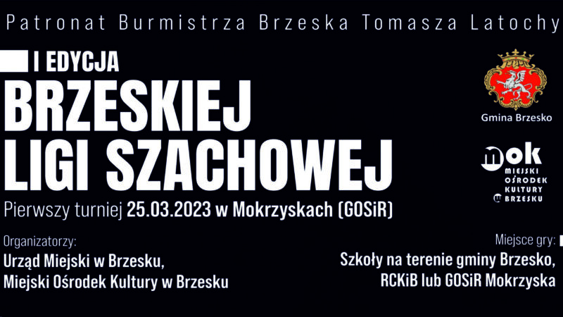 Rusza Brzeska Liga Szachowa