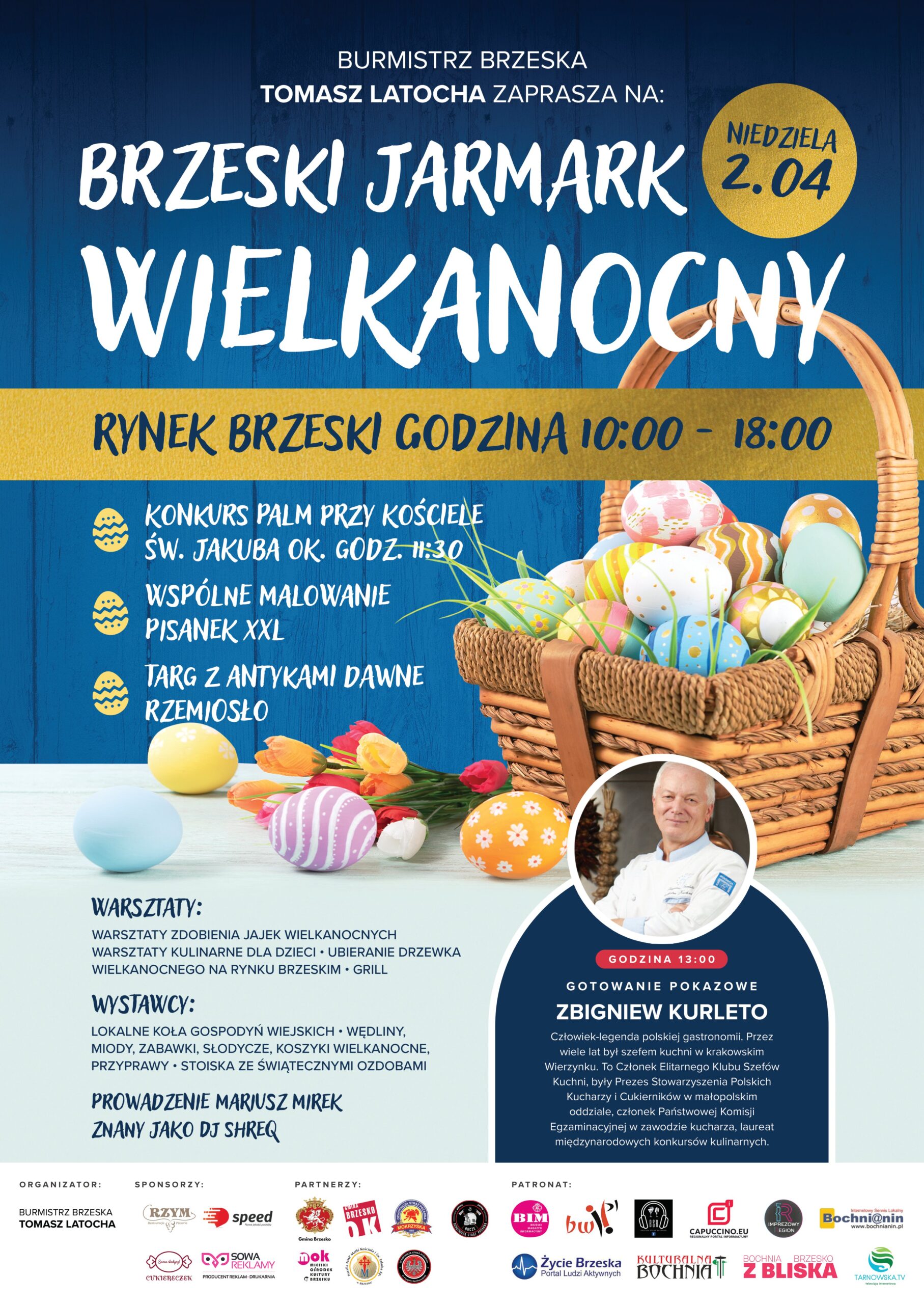 Brzeski Jarmark Wielkanocny – 2 kwietnia 2023
