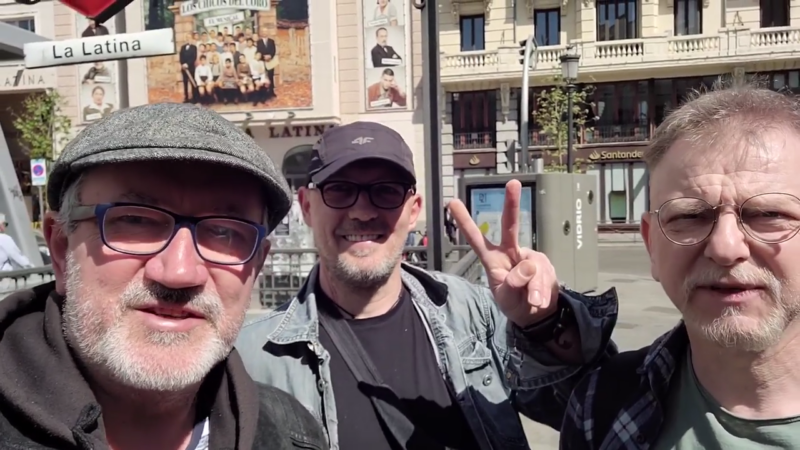 Zespół KROKE zaprasza i pozdrawia z Madrytu