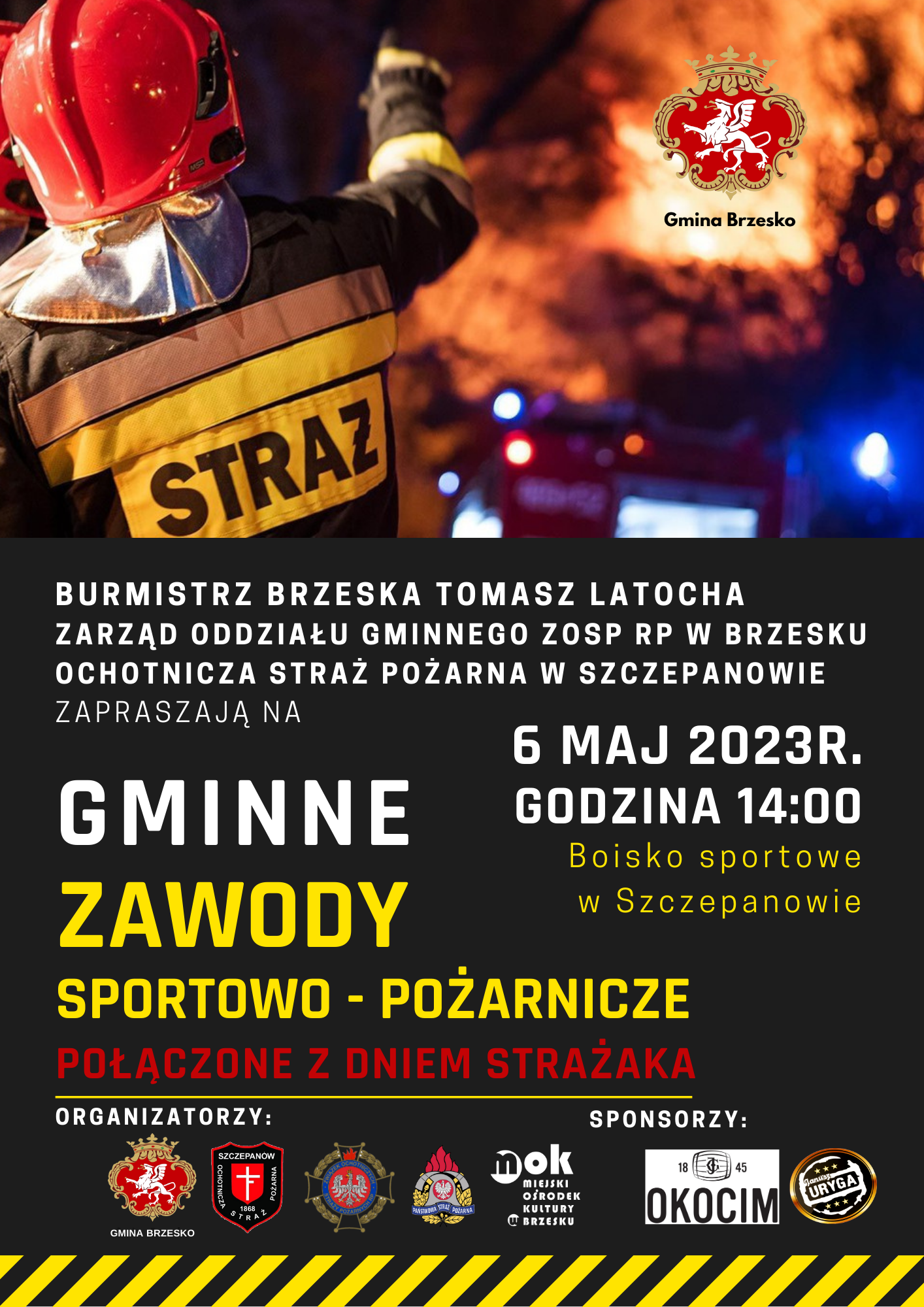 Gminne Zawody Sportowo-Pożarnicze w Szczepanowie – 6 maja 2023