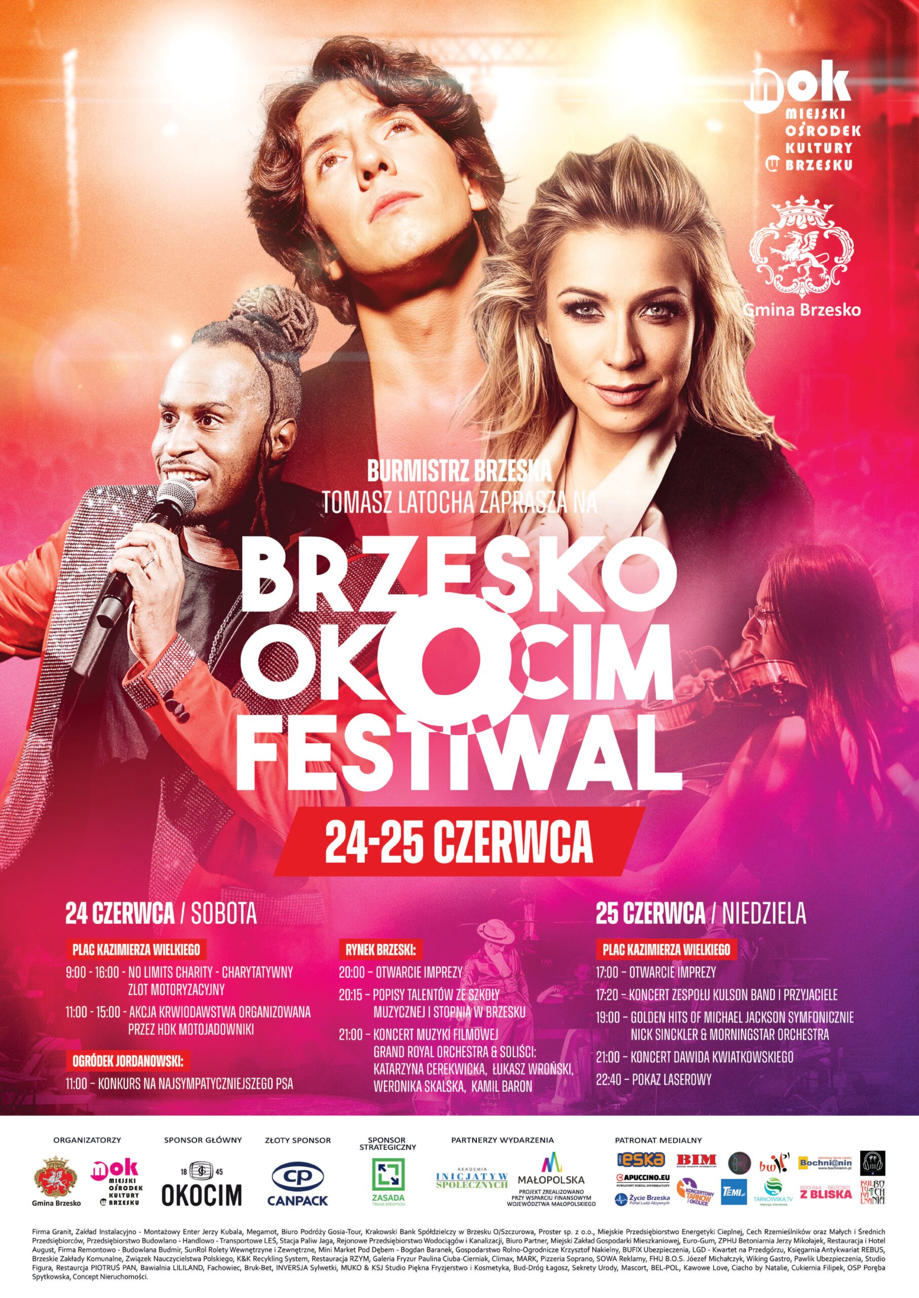 BRZESKO OKOCIM FESTIWAL: 24-25 czerwca 2023