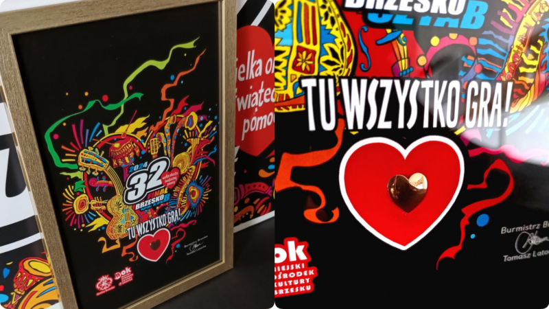 Złote serduszka trafiły na aukcję!