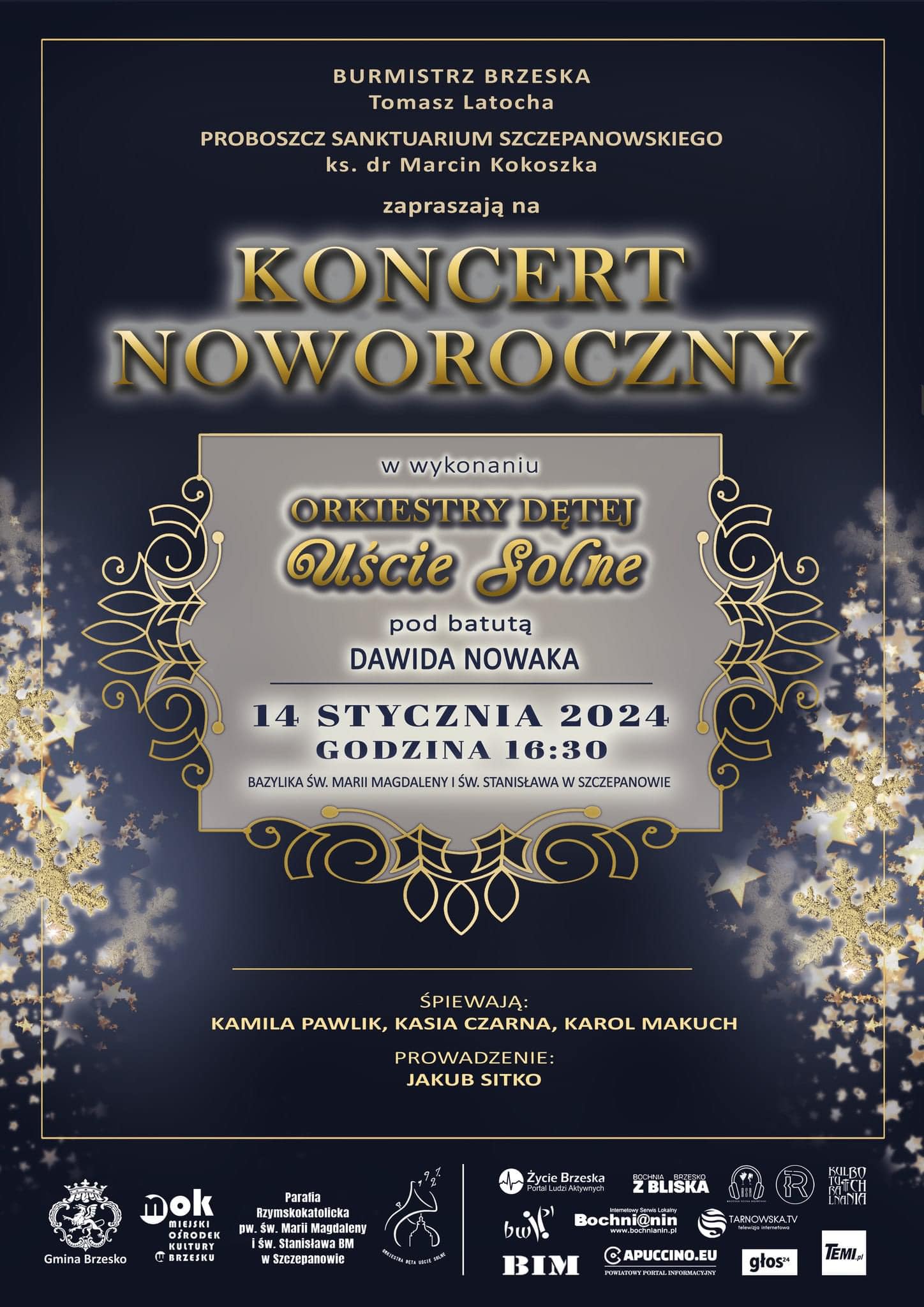 Orkiestra Dęta Uście Solne: koncert w Szczepanowie – 14 stycznia 2024