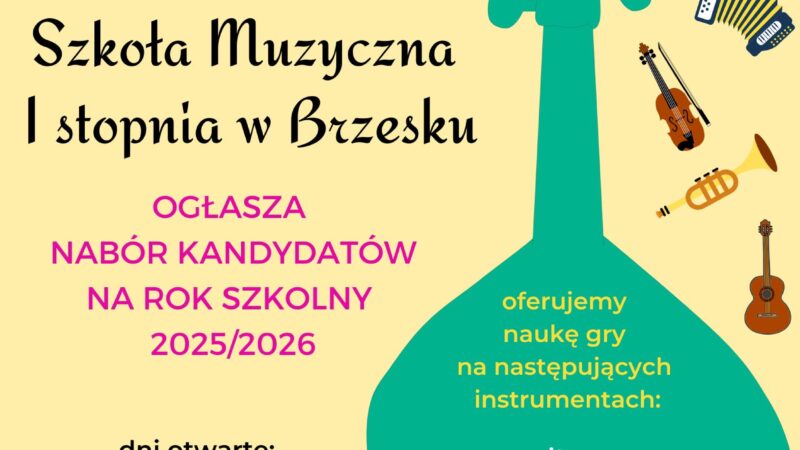 Rekrutacja do Szkoły Muzycznej