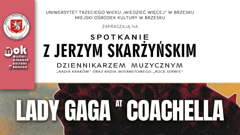 Spotkanie z Jerzym Skarżyńskim – „Lady Gaga” – 29 maja 2025