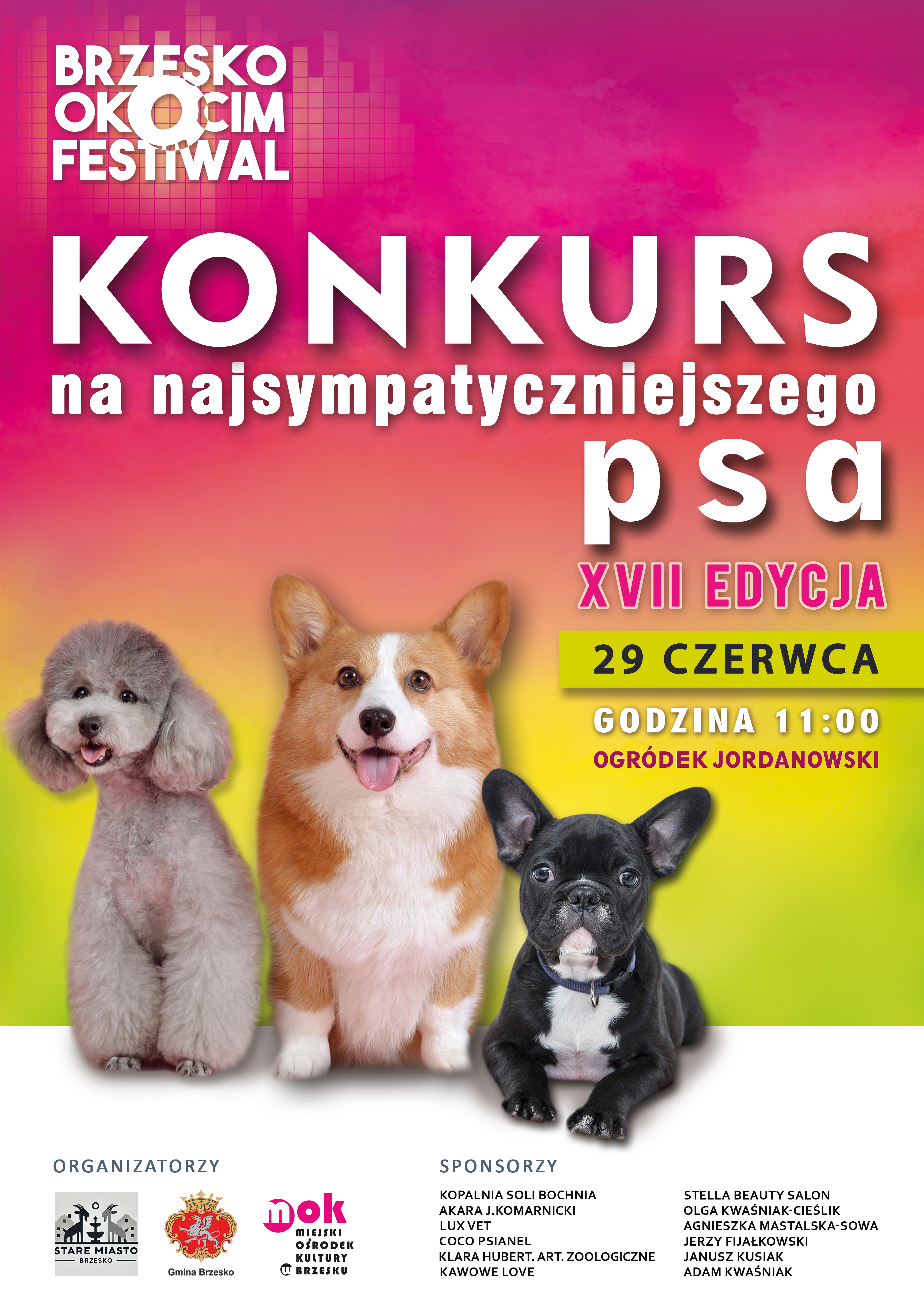 Konkurs na najsympatyczniejszego psa – 29 czerwca 2025