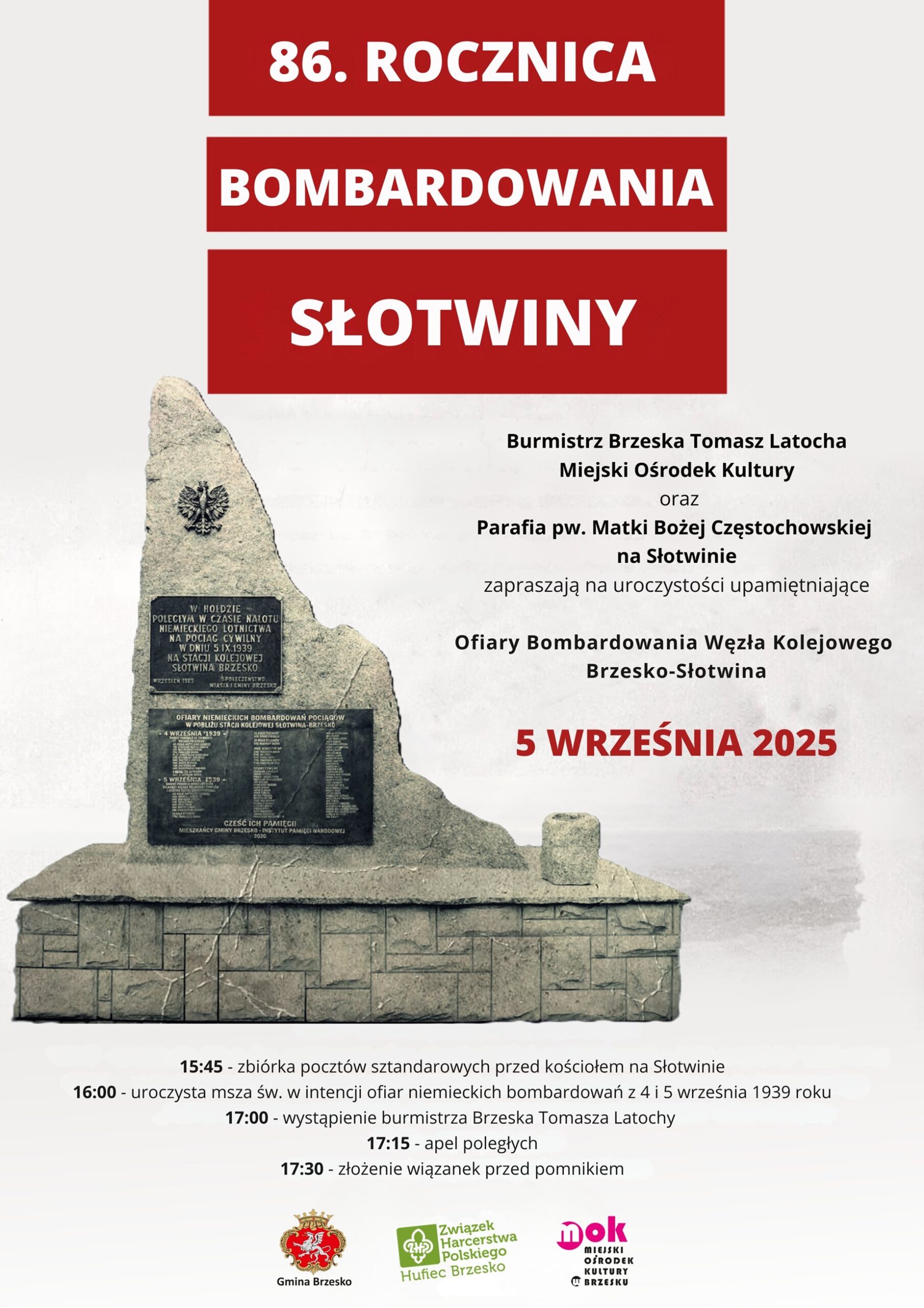 86. rocznica bombardowania Słotwiny – 5 września 2025