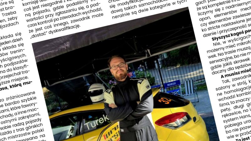 Przede mną jeszcze kawał drogi – rozmowa z Cezarym Turkiem