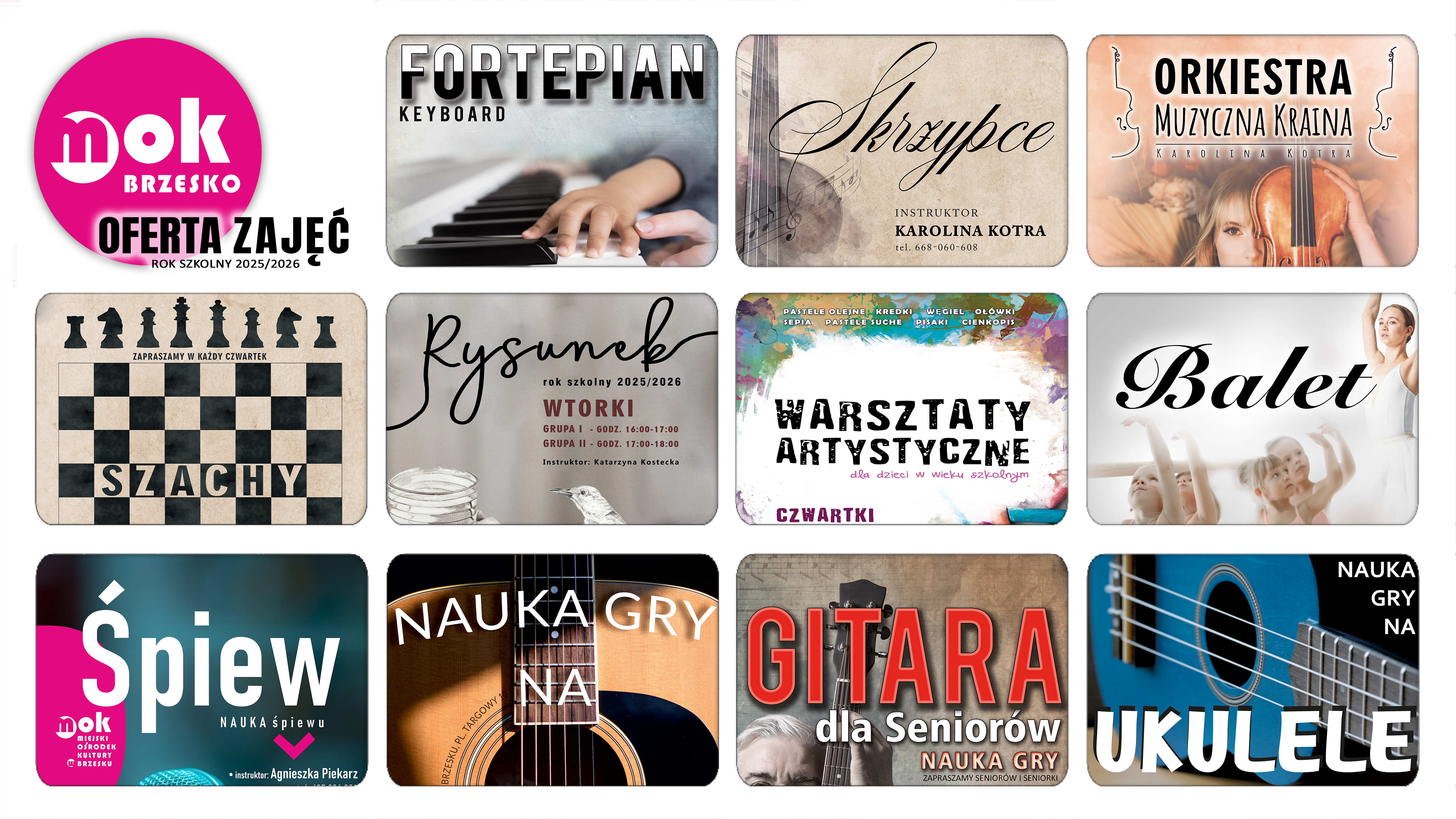 OFERTA ZAJĘĆ NA ROK SZKOLNY 2025/2026