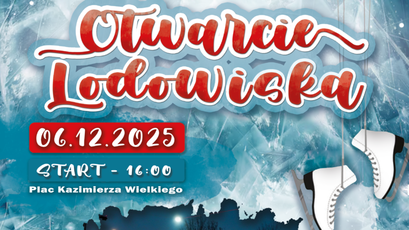 Otwarcie lodowiska w Brzesku – 6 grudnia 2025