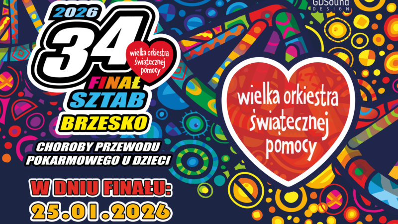 34. Finał WOŚP – 25 stycznia 2026