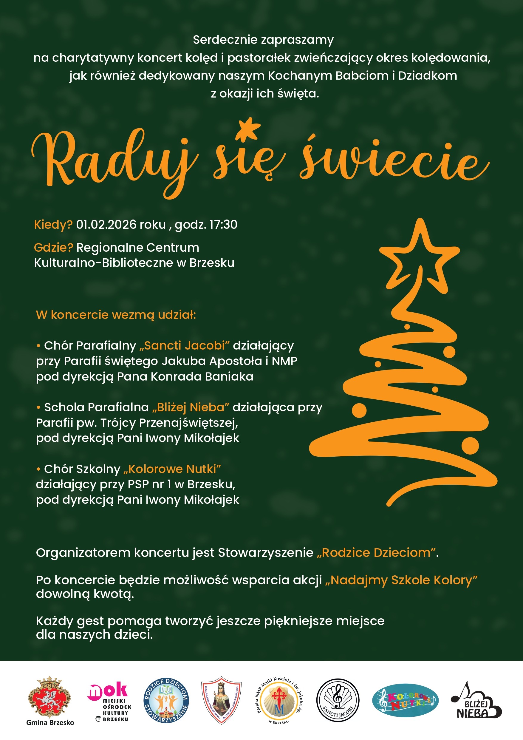 Koncert „Raduj się świecie” – 1 lutego 2026