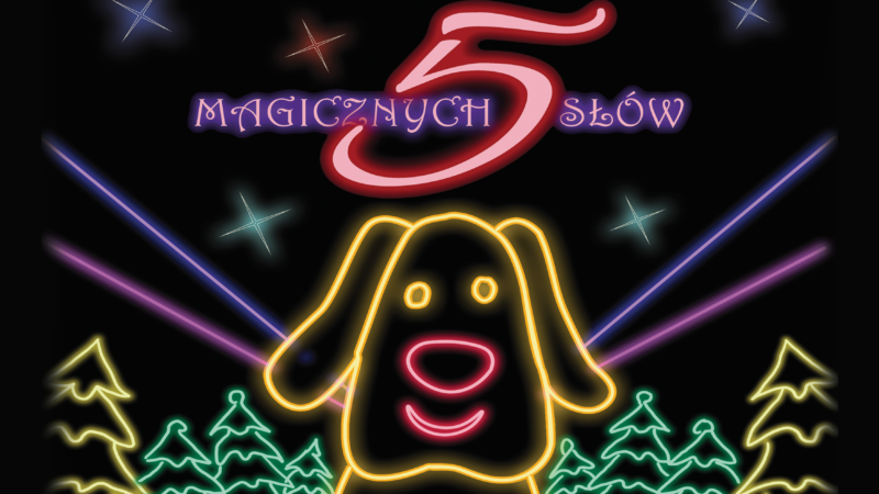 Seans pierwszej na świecie bajki laserowej „5 MAGICZNYCH SŁÓW”