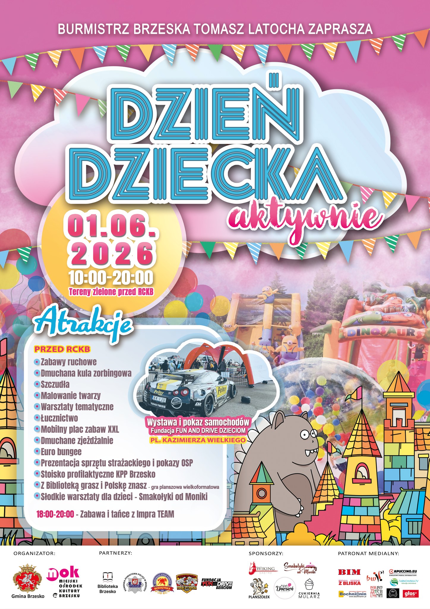 DZIEŃ DZIECKA W BRZESKU – AKTYWNIE!
