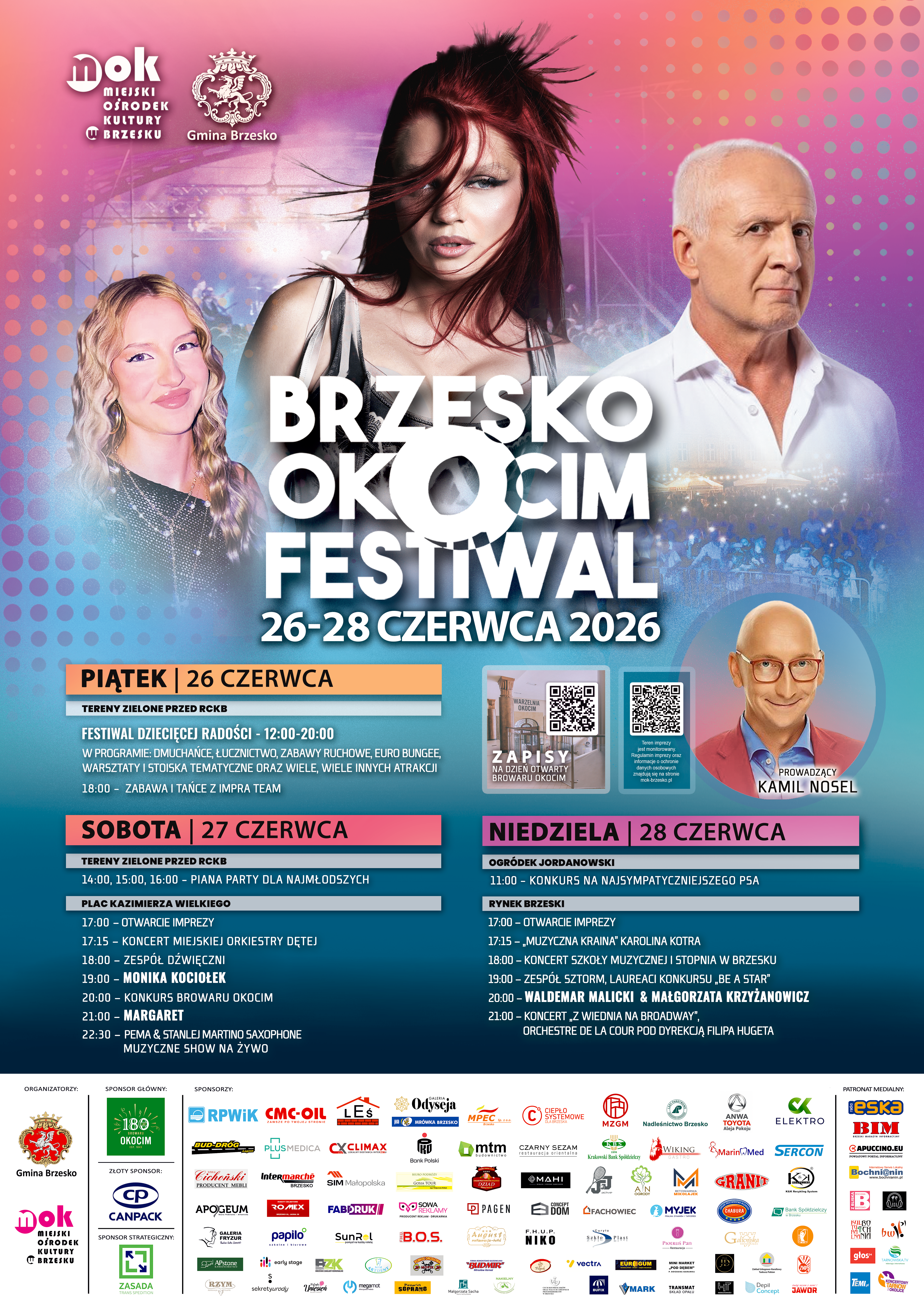 BRZESKO OKOCIM FESTIWAL  26-28 czerwca 2026