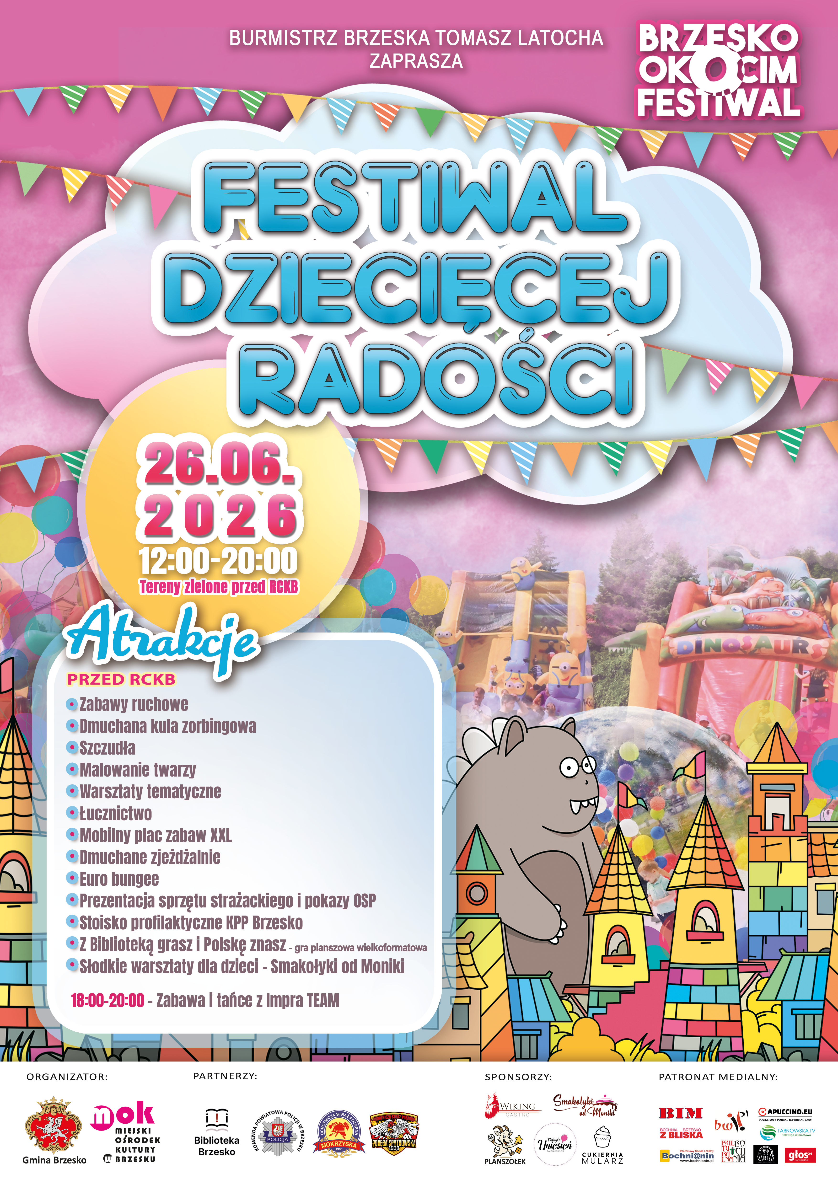 FESTIWAL DZIECIĘCEJ RADOŚCI – 26 czerwca 2026