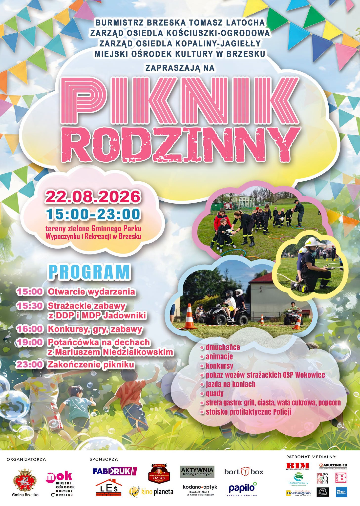 PIKNIK RODZINNY – 22 sierpnia 2026